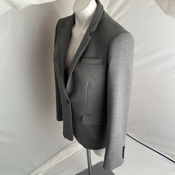 J Crew Regent gray sharp sleek four-season stretch blazer - Picture 3 of 12